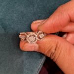 A Sophisticated 14-Carat Rose Gold Ring